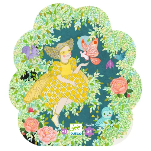 Djeco Formadobozos puzzle Flóra álomfája 54 db-os - Flora's Tree