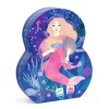 Djeco Formadobozos puzzle Ella a sellő 36 db-os - Ella the mermaid