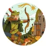 Djeco Formadobozos puzzle Robin Hood 36 db-os - Robin Hood