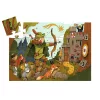 Djeco Formadobozos puzzle Robin Hood 36 db-os - Robin Hood