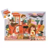 Djeco Formadobozos puzzle Mia utazása 36 db-os - Mia's Journey
