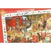 Djeco Megfigyeltető puzzle Lovaglás 200 db-os - Horse riding