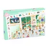 Djeco Megfigyeltető puzzle Balett iskola 100 db-os - The dance school