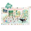 Djeco Megfigyeltető puzzle Balett iskola 100 db-os - The dance school