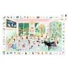 Djeco Megfigyeltető puzzle Balett iskola 100 db-os - The dance school