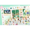 Djeco Megfigyeltető puzzle Balett iskola 100 db-os - The dance school