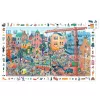 Djeco Megfigyeltető puzzle A város 200 db-os - The city