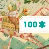 Djeco Óriás puzzle Csodálatos utazás 100 db-os - Wonderful ride