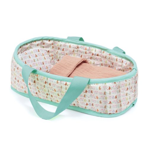 Djeco Játékbaba Mini 20 cm - Sasha mózeskosárral