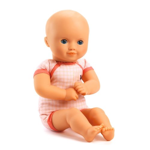 Djeco Pomea Játékbaba Alba sötétkék szemű 32 cm - Alba dark blue eyes