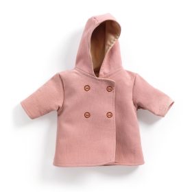Djeco Pomea Játékbaba ruha Kapucnis kabát - Hooded coat