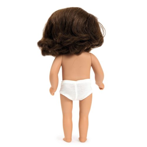 Djeco Játékbaba hajas Sötétbarna Rozi - Lovely Rosalie