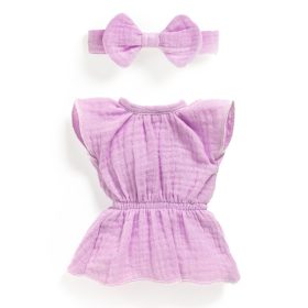   Djeco Pomea Játékbaba kiegészítő babaruha Ibolya - Outfit Violette