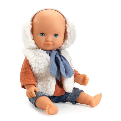 Djeco Játékbaba kiegészítő babaruha Bundás - Outfit Moumoute