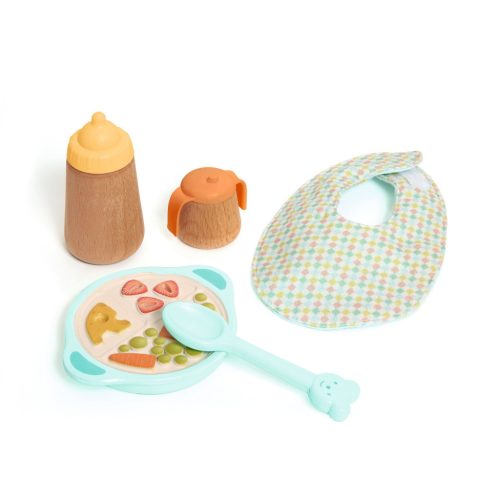 Djeco Pomea Játékbaba kiegészítő babaetetés Ebédidő - Lunch break