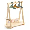 Djeco Pomea Nagy ruhafogas 3 vállfával - Large clothes rack 3 hangers