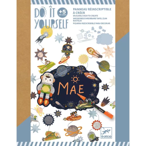 Djeco Design by Csináld magad! Űrben üzenő tábla - In the stars