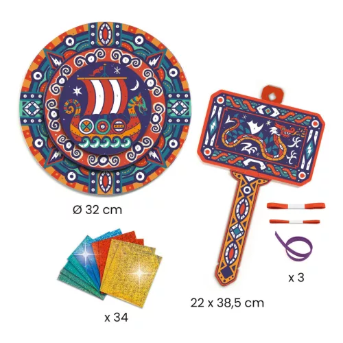 Djeco Design by Csináld magad! Vikingvilág - Like a Viking