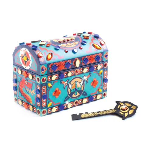 Djeco Csináld magad! Díszes kincsesláda - Super Treasure