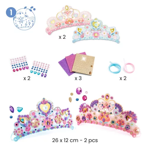 Djeco Csináld magad! Tündérlányok kelléktára - 5 creative activitiesn Nymphea