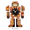 Djeco Design by Csináld magad! Falióra fiúszobába IdőRobi - Robotime