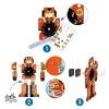 Djeco Design by Csináld magad! Falióra fiúszobába IdőRobi - Robotime