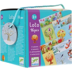 Djeco Képeslottó Négy évszak 4 seasons - Loto