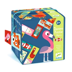 Djeco Domino Testes puzzle - Animo-puzzle