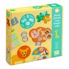 Djeco Társasjáték 5 az 1-ben Vadállatok - Wild animals, 5 GAMES