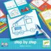 Djeco Rajzolás lépésről lépésre, Járművek