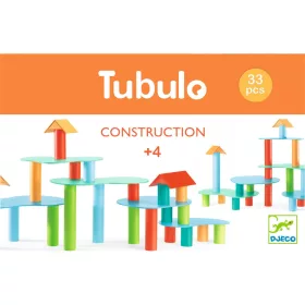 Djeco Építőjáték Csőváz-ház - Tubulo