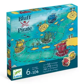 Djeco Társasjáték Szélhámos kalózok - Bluff Pirate