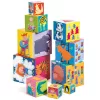 Djeco Toronyépítő kocka Mulatságos építő - 10 funny blocks