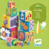 Djeco Toronyépítő kocka Mulatságos építő - 10 funny blocks
