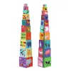 Djeco Toronyépítő kocka Természet és állatok - 10 nature & animal blocks