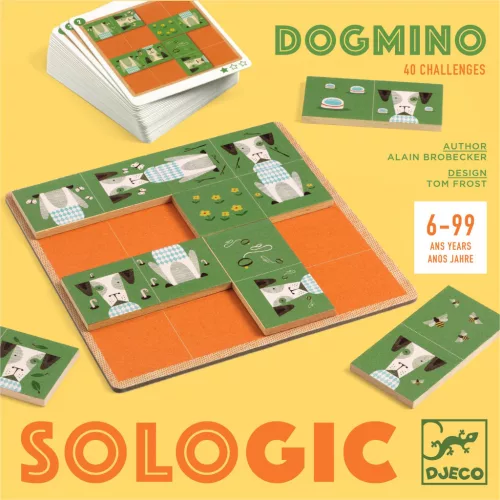 Djeco Logikai játék Kutyagoló - Dogmino