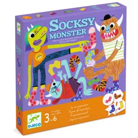 Djeco Társasjáték Szörnyű zokni! - Socks y Monster