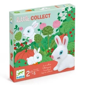Djeco Társasjáték Nyuszi ül a fűben - Little collect
