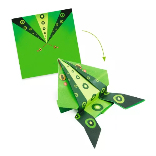 Djeco Origami Ugró állatok - Jumping animals
