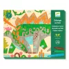 Djeco Design by Művészeti műhely Színező Dinóvilág - Dino world