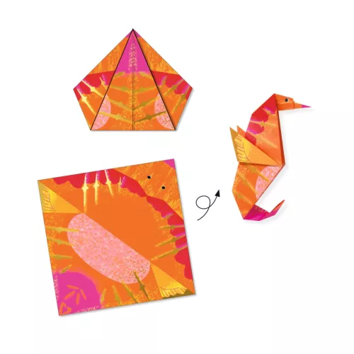 Djeco Origami, Tengeri élőlények