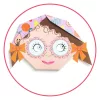 Djeco Origami Kedves arcok - Pretty faces