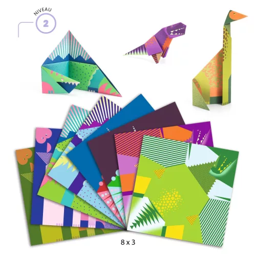 Djeco Origami, Dinoszauruszok