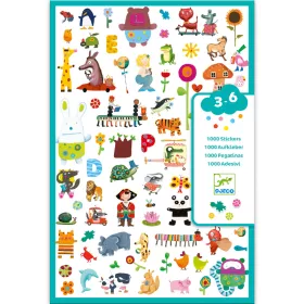   Djeco Matricák, 1000 matrica - 1000 stickers for little ones