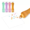 Djeco Marok filc készlet 4 gyöngyház színben Pontozó színezés - Large dot markers