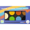 Djeco Design by Arcfesték Természet - Palette 6 colours Nature