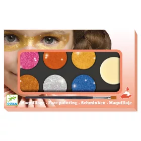   Djeco Design by Arcfesték 6 színű metál fényű - Palette 6 colours Metallic
