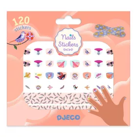   Djeco Design by Körömmatricák Madarak és tollak - Feathers
