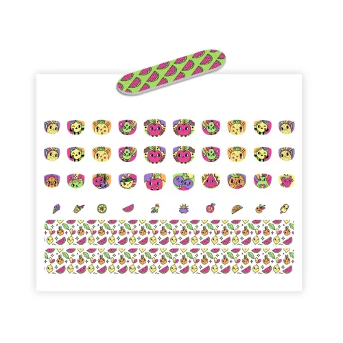 Djeco Design by Körömmatricák Vitalitás - Boost