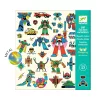 Djeco Matricák Robotok - Robots